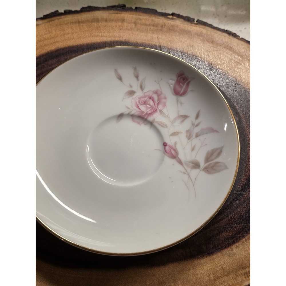 FINE CHINA OF JAPAN 8542 LAURA 2"h Flat Coffee Tea Cup And Saucer - Picture 6 of 13